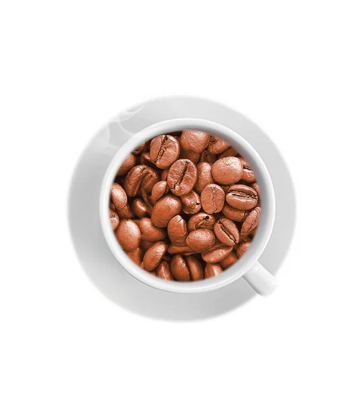 Ziarna Kawy Tło Arabskie — Zdjęcie stockowe