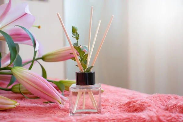 Parfüm Für Die Hausblume Lilie — Stockfoto