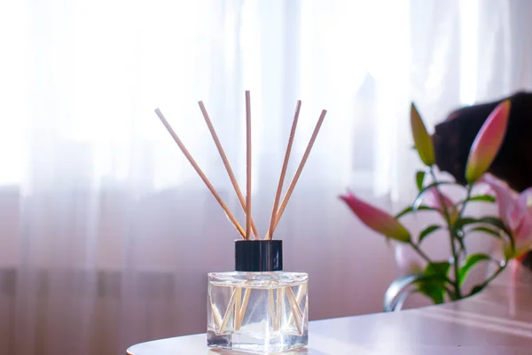 Parfym För Hem Blomma Lilja — Stockfoto