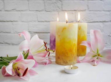 mum yanması, çiçek zambağı arkaplanı