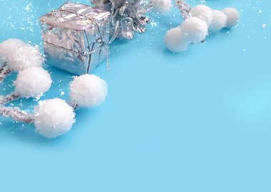 Noel arkaplanı şube masası