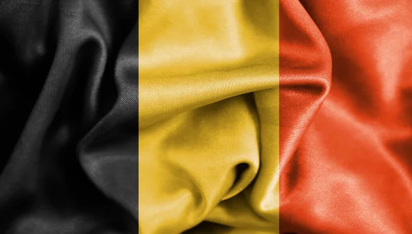 Партизанський Національний Прапор Бельгії — стокове фото