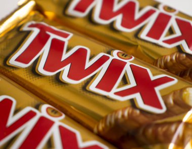 Kyiv, Ukrayna 25 Şubat 2022 çikolata ambalajı