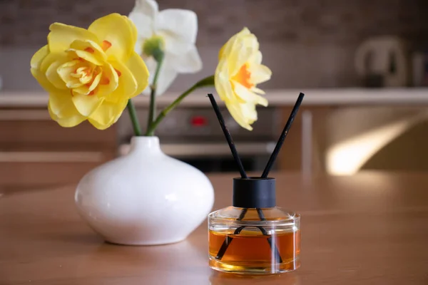 Perfumy Dla Domu Kwiat Pokoju — Zdjęcie stockowe