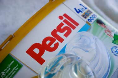 22 Haziran 2022 Ukrayna şehri kumaş üzerinde Kyiv Persil tozu