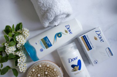 19 Mayıs 2022 Ukrayna şehri Kyiv Nivea kozmetik