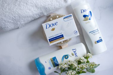 19 Mayıs 2022 Ukrayna şehri Kyiv Nivea kozmetik