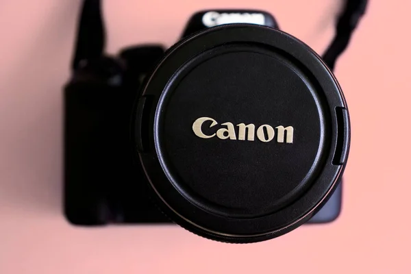 Juni 2022 Ukraine Stadt Kiew Kamera Von Canon Firma Nahaufnahme — Stockfoto