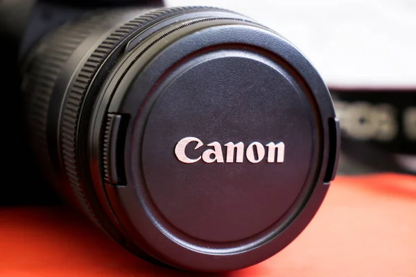 Juni 2022 Ukraine Stadt Kiew Kamera Von Canon Firma Nahaufnahme — Stockfoto