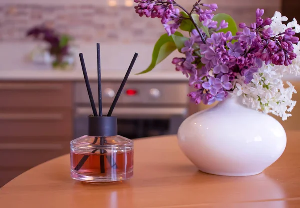 Perfume Home Lilac Flower — Stock Photo, Image