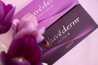 June 4, 2022 Ukraine city Kyiv filler Juvederm flower tulip