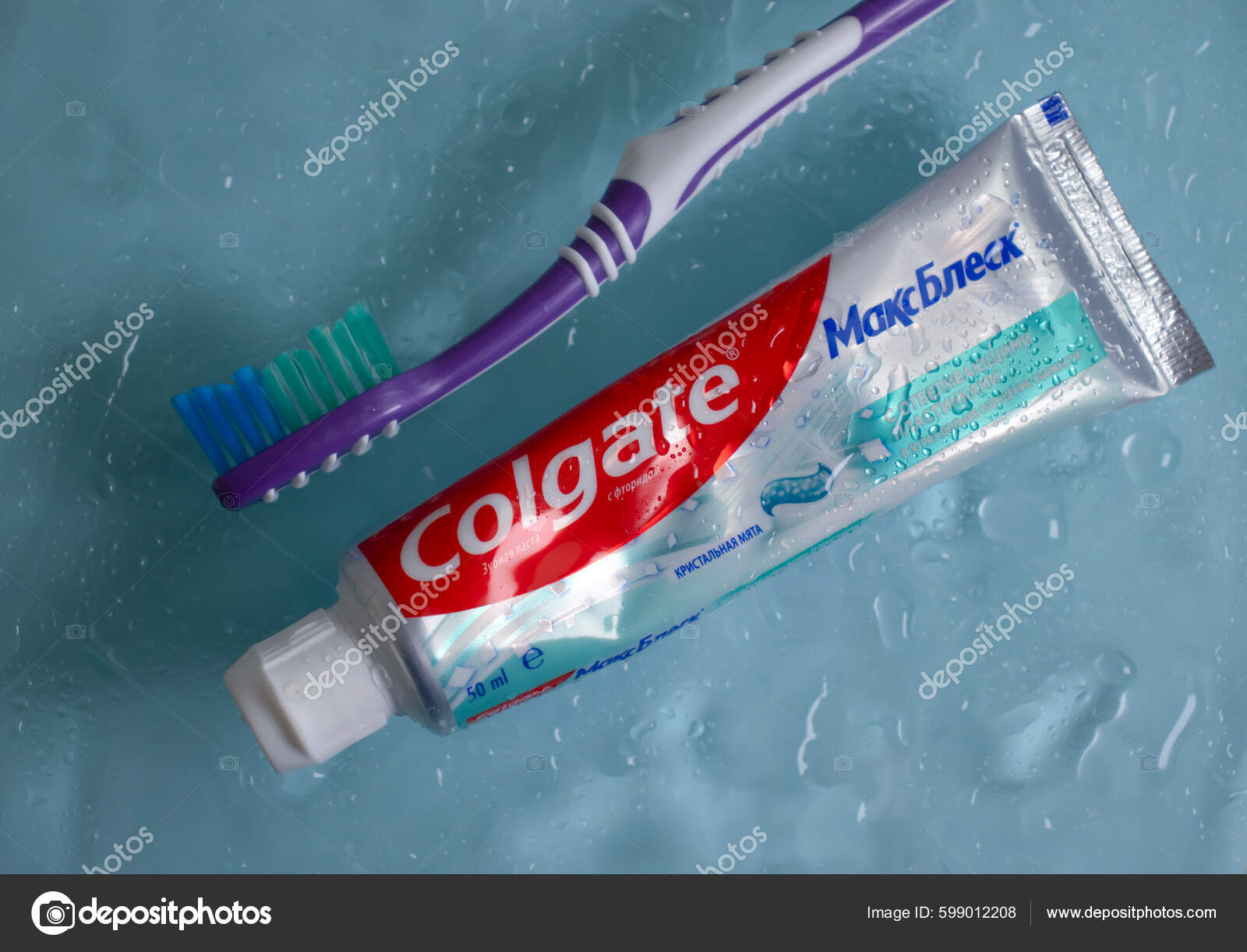 Stock Photo Of Colgate Toothpaste Pump Dispenser And Paste, 56 OFF
