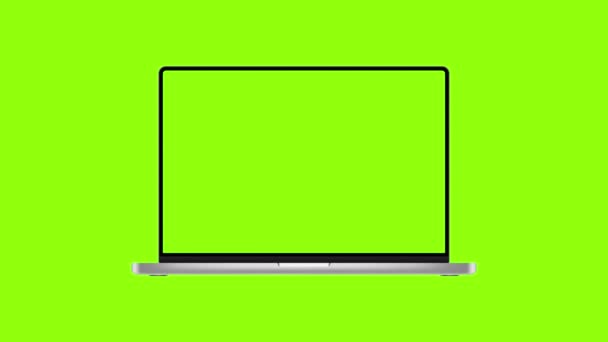 Laptop with white screen mock up. Vector. Stock Vector Image by ©AzFree  #248976928