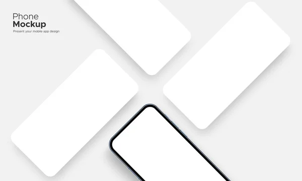 스크린 Blank App Screens 안경을 사기적 — 스톡 벡터