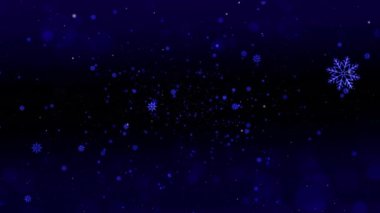 Noel kar taneleri Bokeh bayramı gradyan renk arkaplanı.