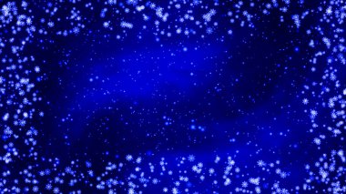 Noel kar taneleri tatil gradyan renk arkaplanı.