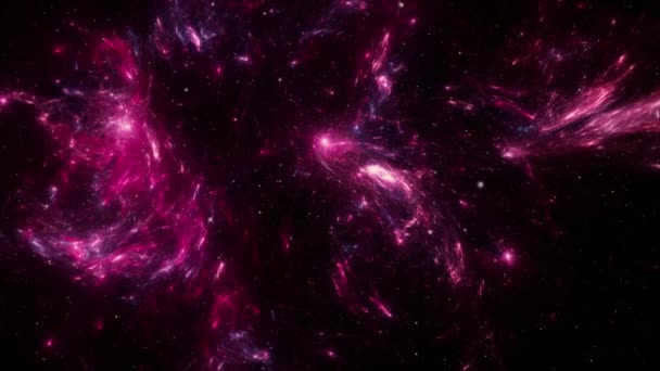 Tło Pola Gwiazdy Gwiaździsta Struktura Tła Przestrzeni Kosmicznej Kolorowe Starry — Wideo stockowe