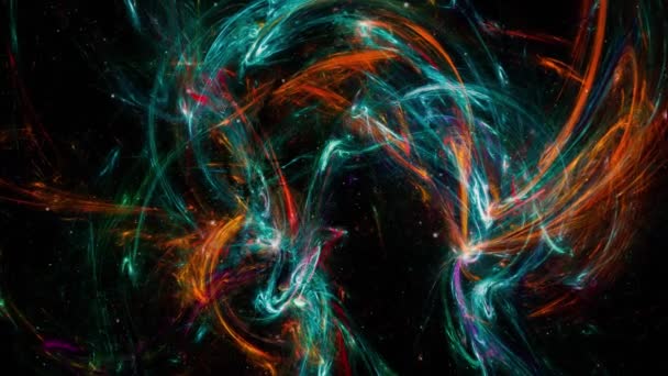 Звездное Поле Фон Star Outer Space Background Texture Красочная Звездная — стоковое видео