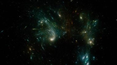 Yıldız alanı arkaplanı. Yıldızlı uzay arka plan dokusu. Renkli Yıldızlı Gece Gökyüzü Dış Uzay arkaplanı