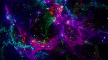 Yıldız alanı arkaplanı. Yıldızlı uzay arka plan dokusu. Renkli Yıldızlı Gece Gökyüzü Dış Uzay arkaplanı