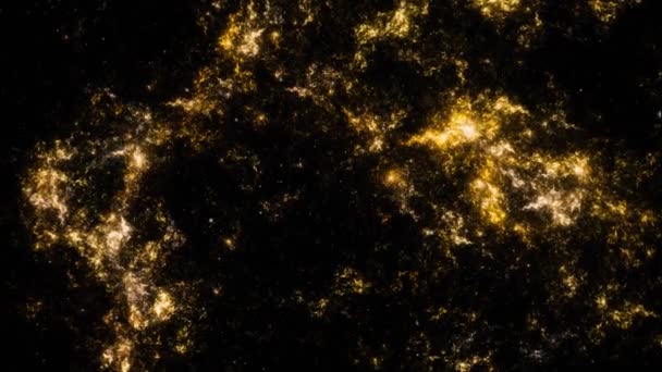 Stjärnfältsbakgrund Starry Yttre Rymden Bakgrund Struktur Färgglada Starry Night Sky — Stockvideo