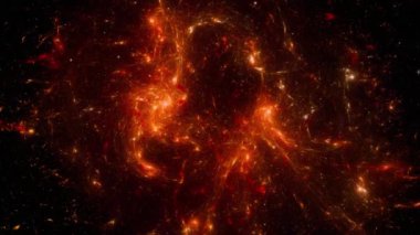 Yıldız alanı arkaplanı. Yıldızlı uzay arka plan dokusu. Renkli Yıldızlı Gece Gökyüzü Dış Uzay arkaplanı