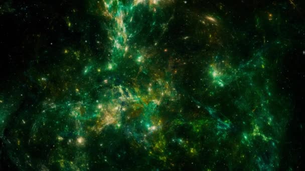 Зоряне Поле Фону Зоряний Зовнішній Простір Текстури Фону Барвистий Starry — стокове відео
