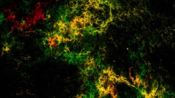 Tło Pola Gwiazdy Gwiaździsta Struktura Tła Przestrzeni Kosmicznej Kolorowe Starry — Wideo stockowe