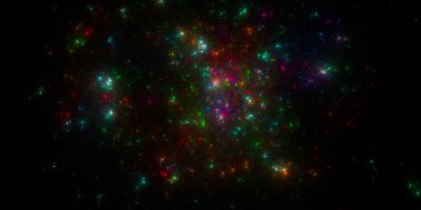 Yıldız alanı arkaplanı. Yıldızlı uzay arka plan dokusu. Renkli Yıldızlı Gece Gökyüzü Dış Uzay arkaplanı