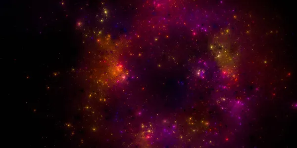 Stjärnfältsbakgrund Starry Yttre Rymden Bakgrund Struktur Färgglada Starry Night Sky Royaltyfria Stockbilder