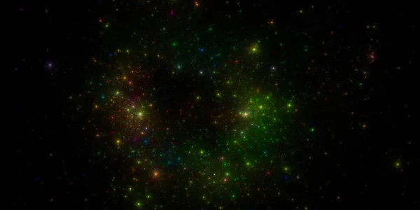 Бэннер Стар Фон Поля Star Outer Space Background Texture Красочный — стоковое фото