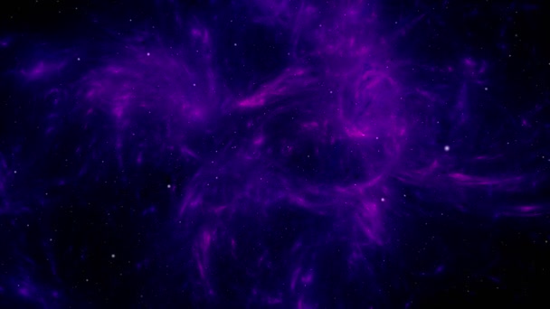Stjärnfältsbakgrund Starry Yttre Rymden Bakgrund Struktur Färgglada Starry Night Sky — Stockvideo
