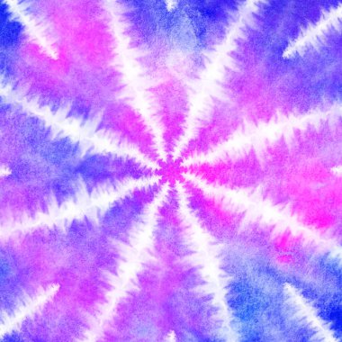 Tye Boyası 'nın renkli bir geçmişi var. Suluboya arkaplan.