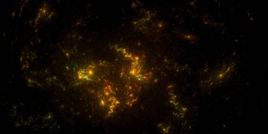 Banner Star saha arkaplanı. Yıldızlı uzay arka plan dokusu. Renkli Yıldızlı Gece Gökyüzü Dış Uzay arka planı. 3B illüstrasyon