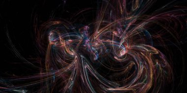 Banner Star saha arkaplanı. Yıldızlı uzay arka plan dokusu. Renkli Yıldızlı Gece Gökyüzü Dış Uzay arka planı. 3B illüstrasyon