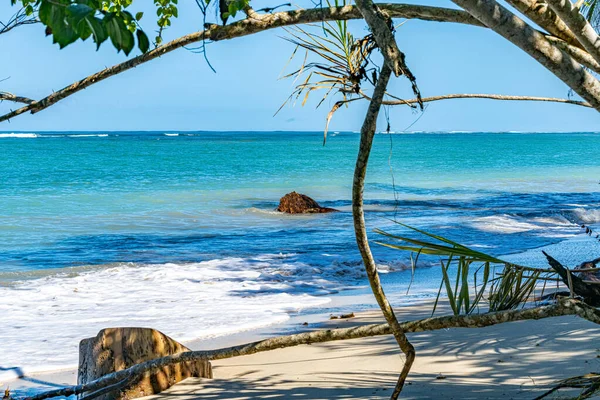 Cahuita Nationalpark, wunderschöner tropischer Karibikstrand, Cahuita, Provinz Limon, Ostküste Costa Ricas — Stockfoto