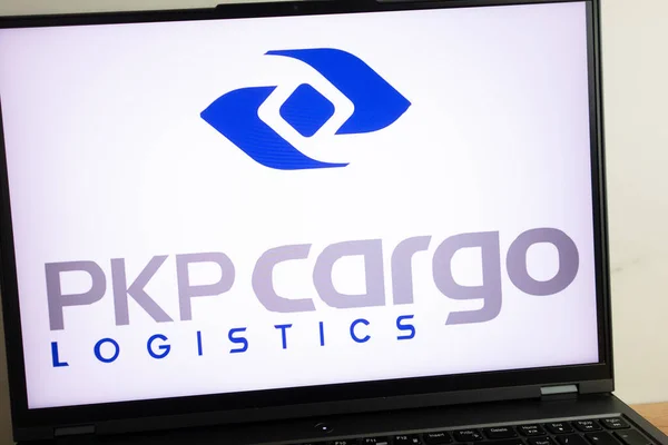 Konskie Poland July 2022 Pkp Cargo Logistics Operator Logo Displayed — Stockfoto