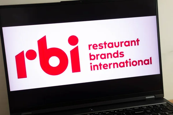 Konskie Poland July 2022 Restaurant Brands International Inc Rbi Fast — Stock Photo, Image