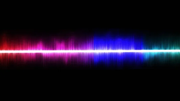 Modern Sound Wave Equalizer Background Abstract Technology Concept — Photo