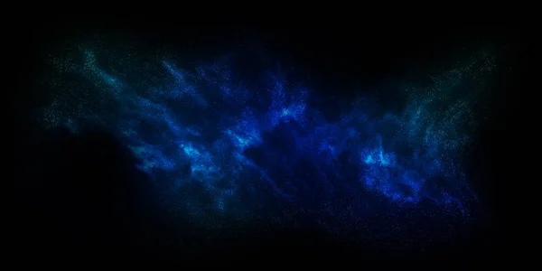 Beautiful nebula with shining stars. Infinite universe. Outer space background