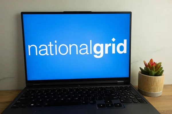 Konskie Poland August 2022 National Grid Plc One Largest Investor — 스톡 사진