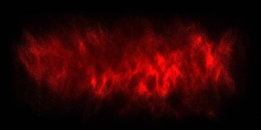 Colorful nebula with shining stars. Infinite universe. Outer space background. Digitally generated artistic image