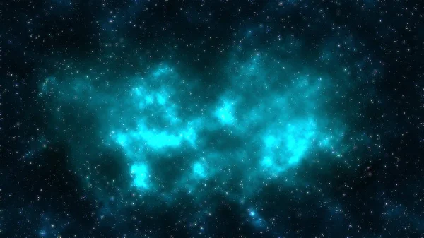 Colorful Nebula Shining Stars Infinite Universe Outer Space Background Digitally — Zdjęcie stockowe