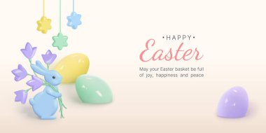 Mutlu Paskalya tebrik kartları.