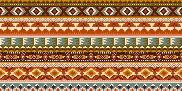 Peruvian american indian pattern tribal ethnic motifs geometric seamless vector fabric background