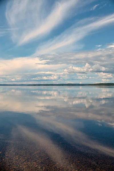Noord Karelië Meer Midden Kuito — Stockfoto