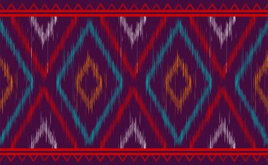 Nakış desenli vektör, Geometrik etnik retro arka plan, grafik antika soyut sanat