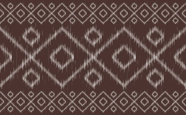 Motif Ethnique Géométrique Fond Motif Broderie Artisanale Conception Papier Peint — Image vectorielle