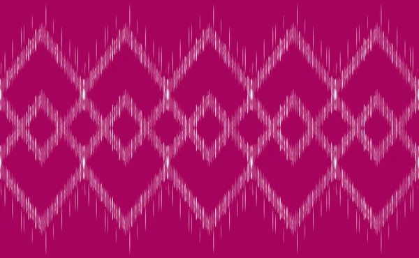 Embroidery Pattern Vector Geometric Ethnic Craft Batik Background Element Aztec — ストックベクタ
