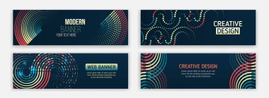 Soyut sosyal medya kapak tasarımı. Büyük veri fütüristik web geçmişi. Veri dizilerinin, veritabanlarının görselleştirilmesi. Bilgi akışı, sıralama. Web siteleri için yüksek teknolojili afiş şablonları.